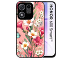 Coque pour Honor 600 SMART fleur rose