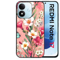 Coque pour Redmi Note 17 et PRO 4G 5G Max fleur rose