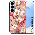 Coque pour Galaxy A08 A18 A28 A38 A58 fleur rose