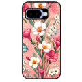 Coque pour Pixel 8A 9A 10A fleur rose