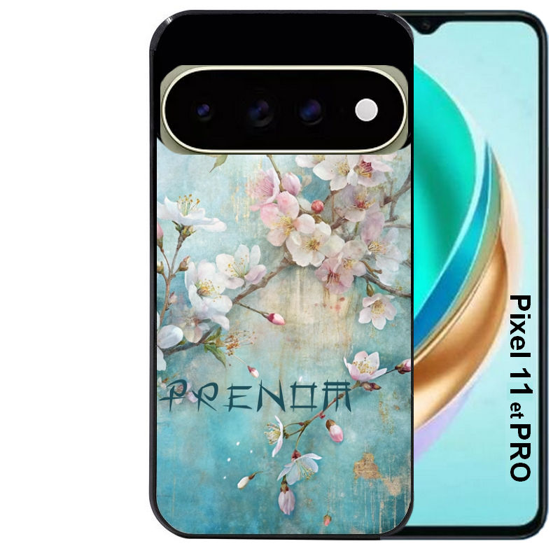 Coque pour Pixel 10 / 11 / PRO / XL fleur sakura