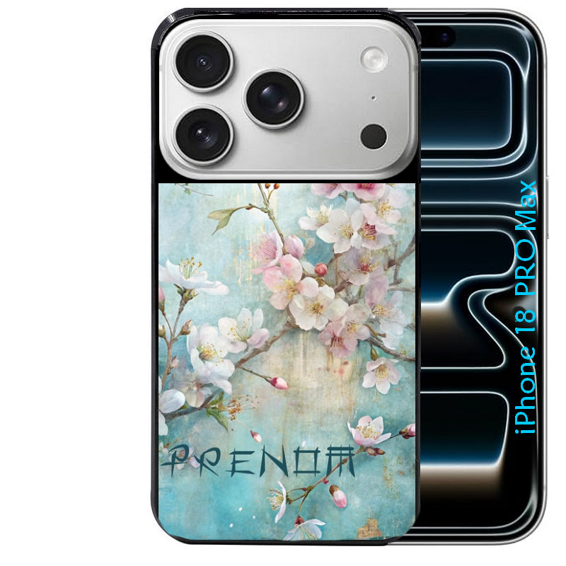 Coque pour Iphone 18 / PRO / PRO MAX / 18E fleur sakura