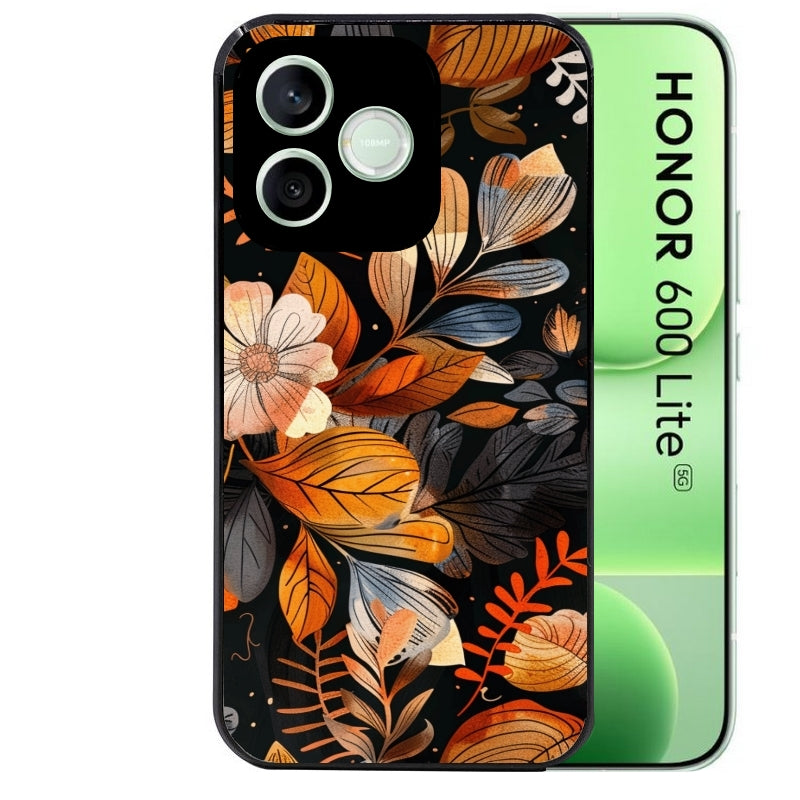 Coque pour Honor 600 LITE fleur automne