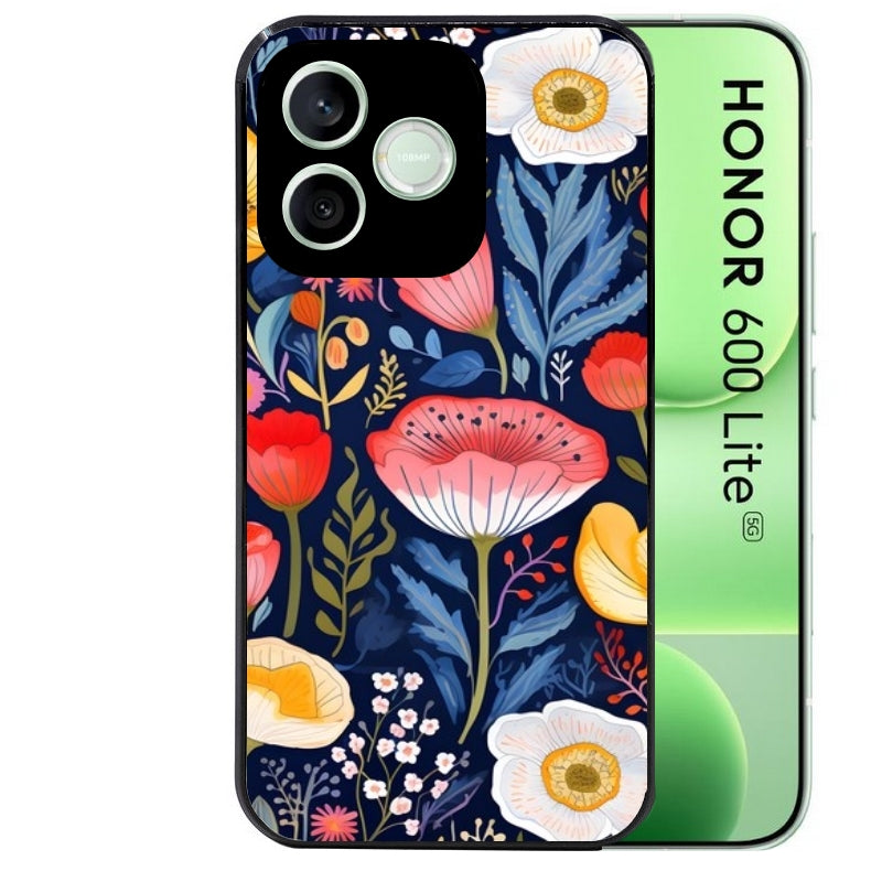 Coque pour Honor 600 LITE fleur coquelicot