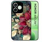 Coque pour Honor 600 LITE fleur poinsettia style noel