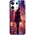 Coque taperso pour POCO M6 PRO 4G avec motif new york anime protection antichoc personnalisée