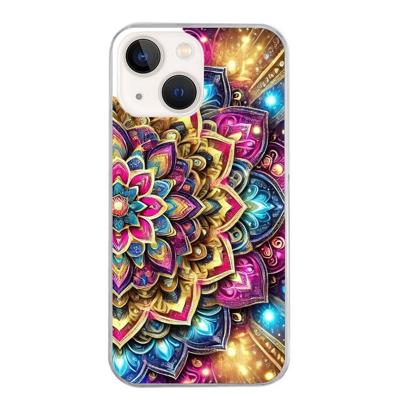 Coque taperso pour Iphone 11 et PRO PRO MAX avec motif mandala 2 protection antichoc personnalisée
