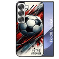 Coque pour Z Fold 8 / ULTRA personnalisée ballon foot avec prenom