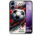 Coque pour Oppo A6 A6 A6K personnalisée ballon foot avec prenom