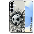 Coque pour Galaxy A08 A18 A28 A38 A58 personnalisée foot beton