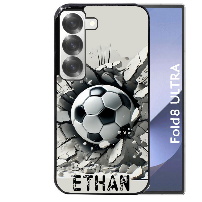 Coque pour Z Fold 8 / ULTRA personnalisée foot beton