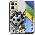Coque pour POCO C95 PRO personnalisée foot beton