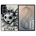 Coque pour Z FOLD 8 personnalisée foot beton