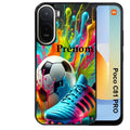 Coque pour POCO C81 PRO personnalisée foot color