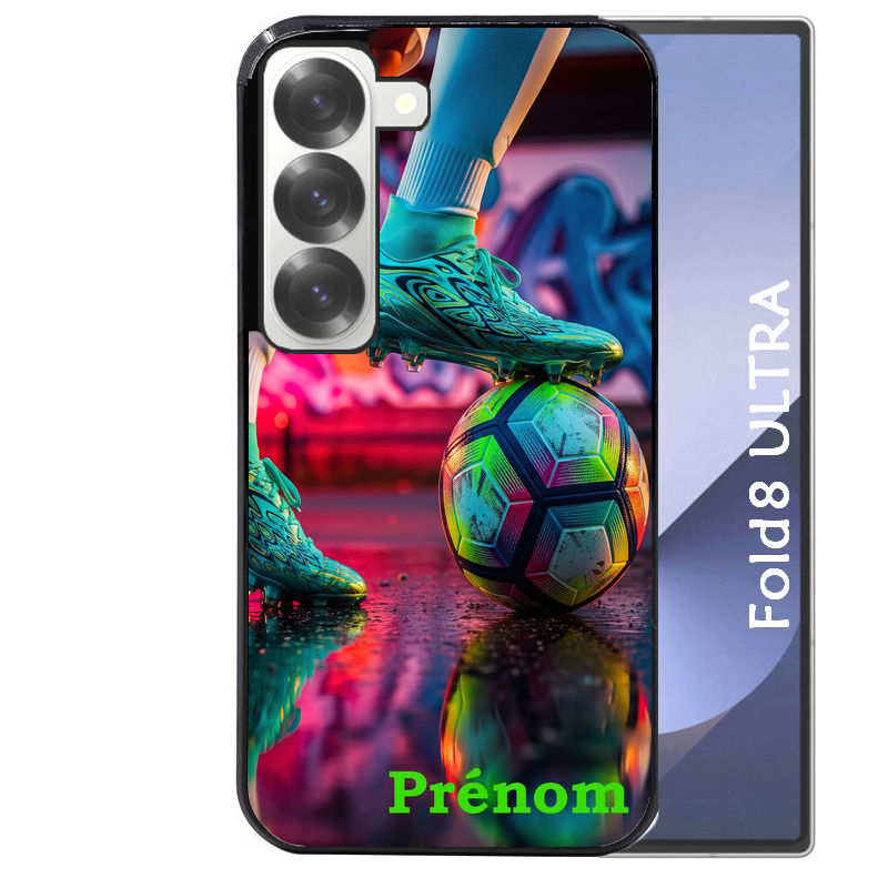Coque pour Z FOLD 8 ULTRA personnalisée foot controle