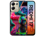 Coque pour Redmi 17 et 17C 4G 5G personnalisée foot controle
