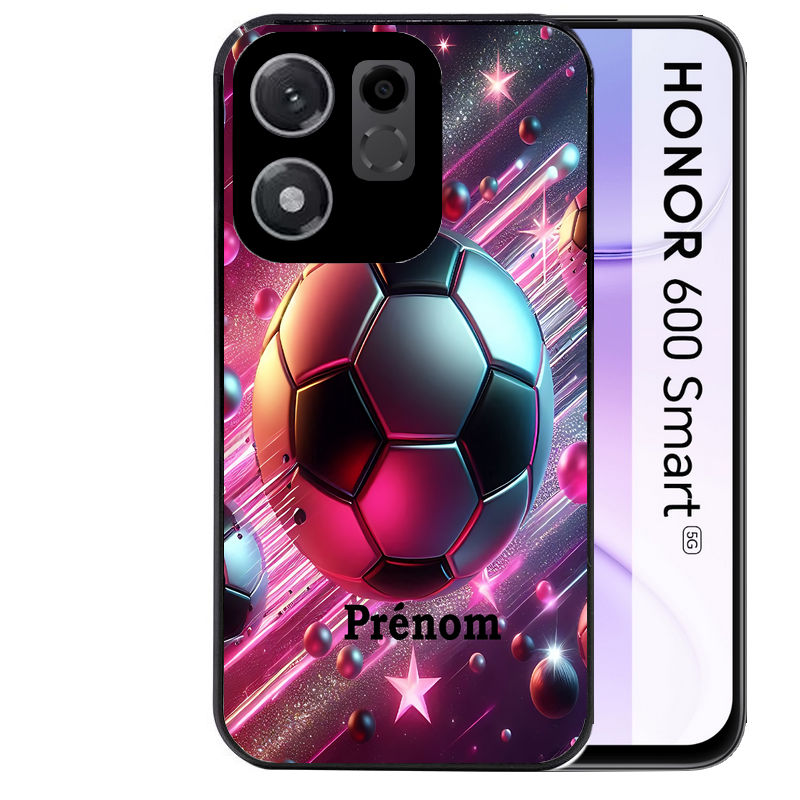 Coque pour Honor 600 SMART personnalisée foot etoile