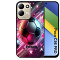 Coque pour POCO C95 PRO personnalisée foot etoile