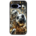 Coque pour Pixel 8A 9A 10A personnalisée foot metal