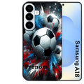Coque pour Galaxy A08 A18 A28 A38 A58 personnalisée foot tricolore