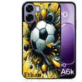 Coque pour Oppo A6 A6 A6K personnalisée football