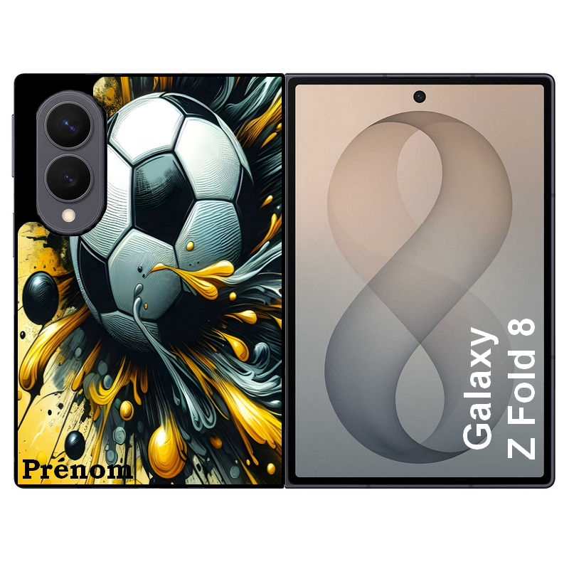Coque pour Z FOLD 8 personnalisée football