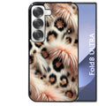 Coque pour Z FOLD 8 ULTRA effet fourrure leopard 1