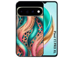 Coque pour Pixel 10 / 11 / PRO / XL effet fourrure leopard 2
