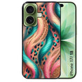 Coque pour Iphone 18 / PRO / PRO MAX / 18E effet fourrure leopard 2