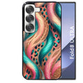 Coque pour Z Fold 8 / ULTRA effet fourrure leopard 2