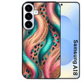 Coque pour Galaxy A08 A18 A28 A38 A58 effet fourrure leopard 2