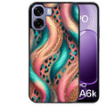 Coque pour Oppo A6 A6 A6K effet fourrure leopard 2
