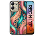 Coque pour Redmi 17 et 17C 4G 5G effet fourrure leopard 2
