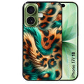 Coque pour Iphone 18 / PRO / PRO MAX / 18E effet fourrure leopard 3