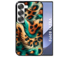 Coque pour Z FOLD 8 ULTRA effet fourrure leopard 3