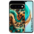 Coque pour Pixel 10 / 11 / PRO / XL effet fourrure leopard 3