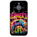 Coque noire taperso pour Magic 5 6 LITE et PRO avec motif gamer life protection antichoc personnalisée