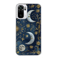 Coque taperso pour Redmi Note 10 4G 5G PRO 10S avec motif lune astre protection antichoc personnalisée