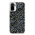 Coque taperso pour Redmi Note 10 4G 5G PRO 10S avec motif leopard bleu protection antichoc personnalisée
