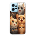 Coque taperso pour Redmi Note 12 4G 5G PRO 4G avec motif chat smile protection antichoc personnalisée
