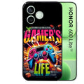 Coque noire pour Honor 600 LITE avec motif gamer life protection antichoc personnalisée