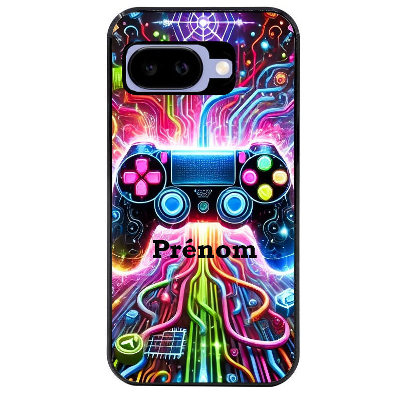 Coque pour Pixel 8A 9A 10A personnalisée gamer electro