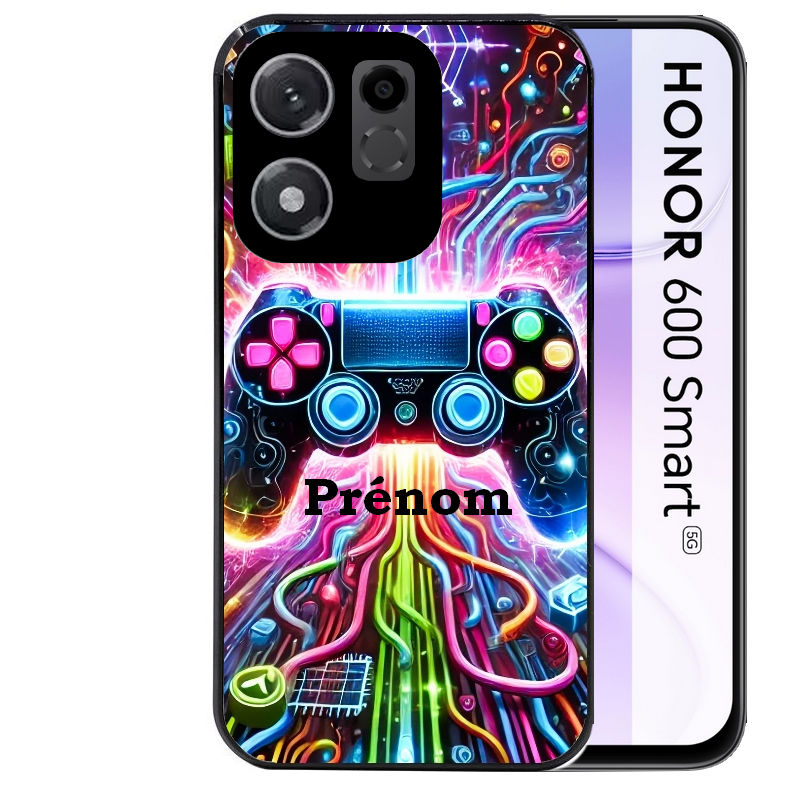 Coque pour Honor 600 SMART personnalisée gamer electro