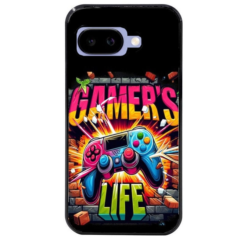 Coque pour Pixel 8A 9A 10A gamer life