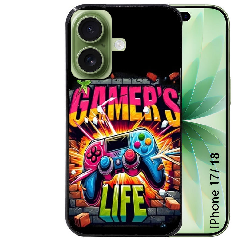 Coque pour Iphone 18 / PRO / PRO MAX / 18E gamer life