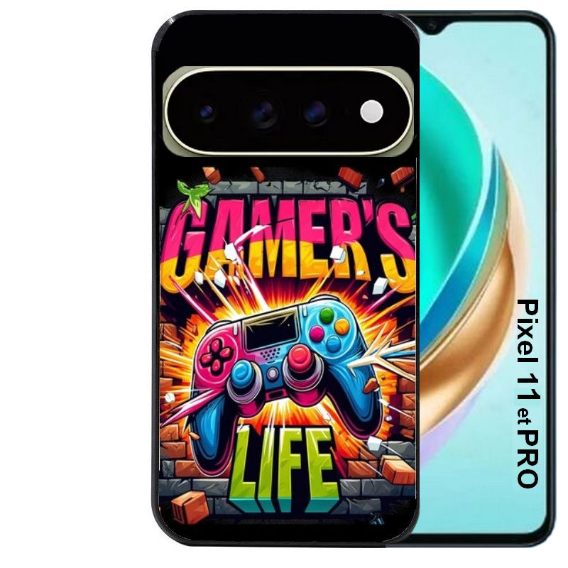 Coque pour Pixel 10 / 11 / PRO / XL gamer life