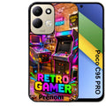 Coque pour POCO C95 PRO personnalisée gamer retro
