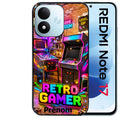 Coque pour Redmi Note 17 et PRO 4G 5G Max personnalisée gamer retro