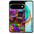 Coque pour Pixel 10 / 11 / PRO / XL personnalisée gamer retro