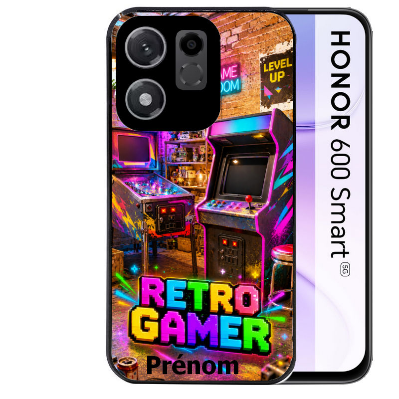 Coque pour Honor 600 SMART personnalisée gamer retro